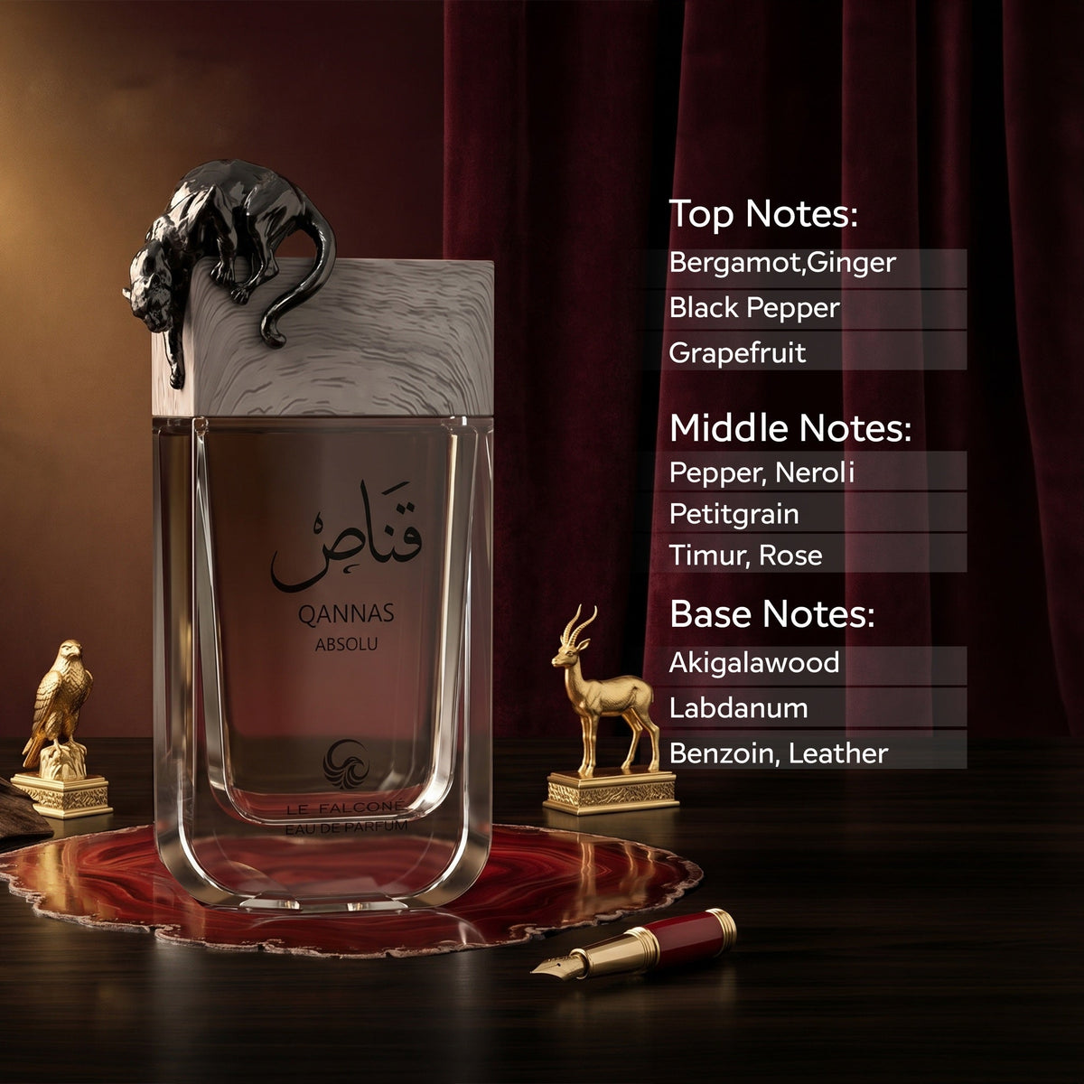 Le Falcone Qannas Absolu fragrance notes
